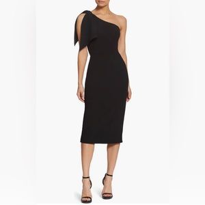 Tiffany One-Shoulder Midi Dress - large